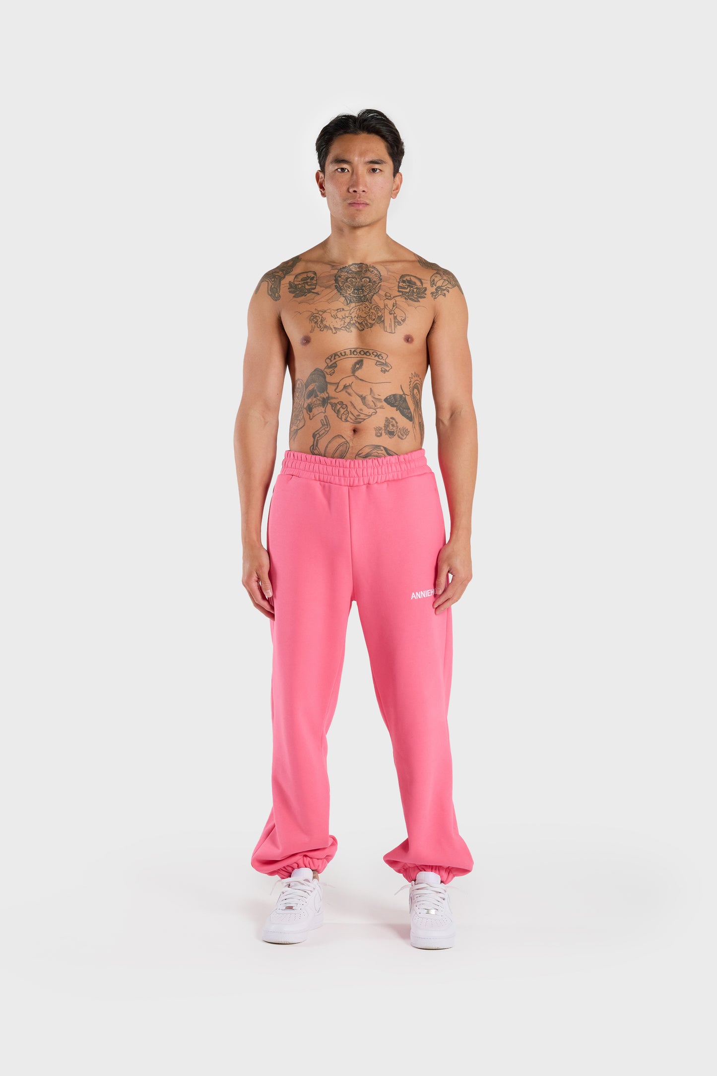 LOGO JOGGERS - PINK