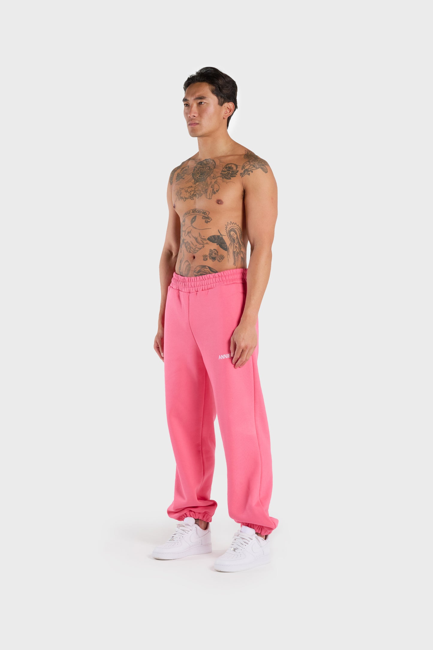 LOGO JOGGERS - PINK