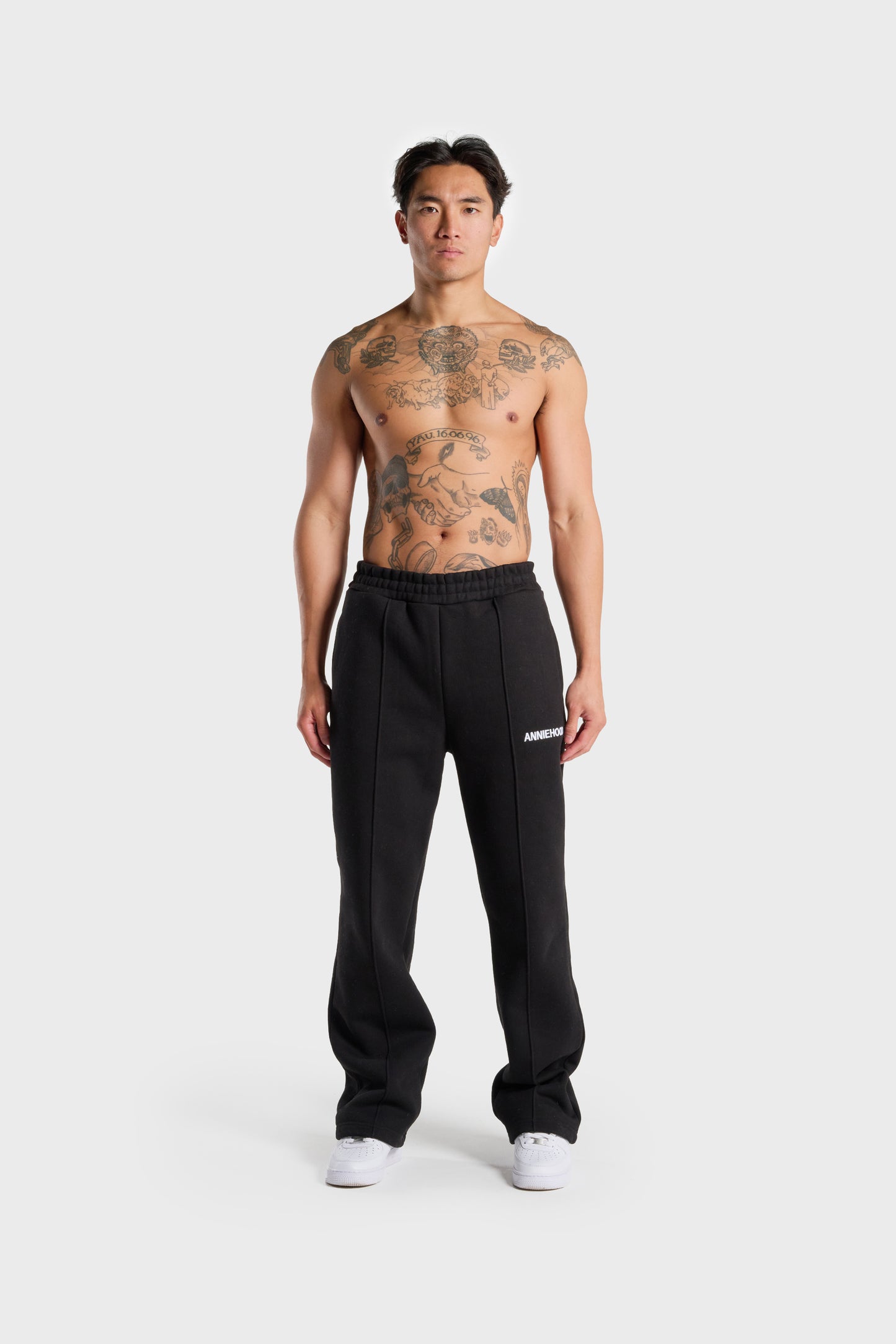 COLLEGE JOGGERS - BLACK