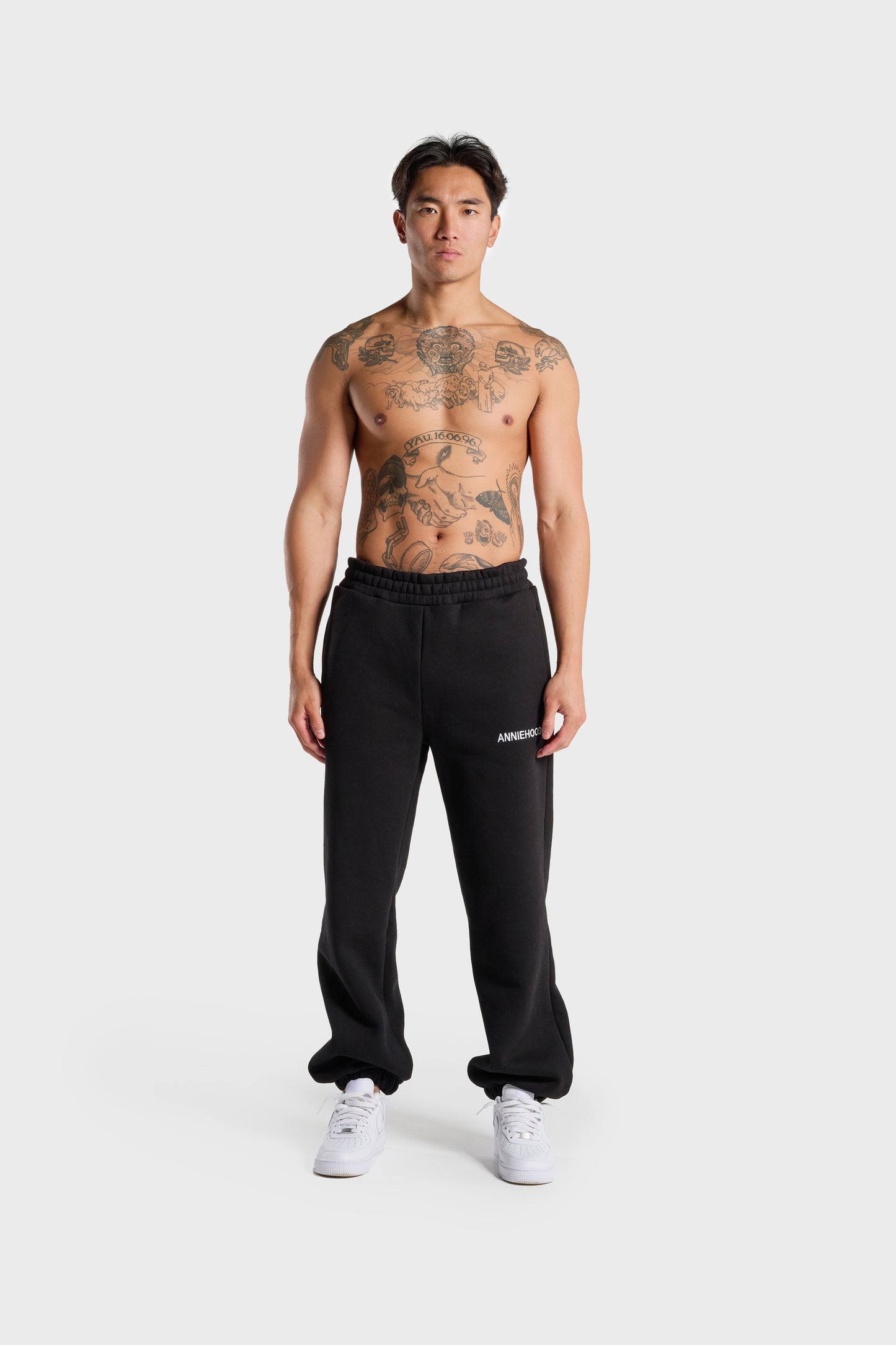 LOGO JOGGERS - BLACK
