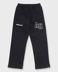 KIDS COLLEGE JOGGERS - BLACK