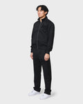 COLLEGE TRACK JACKET - BLACK