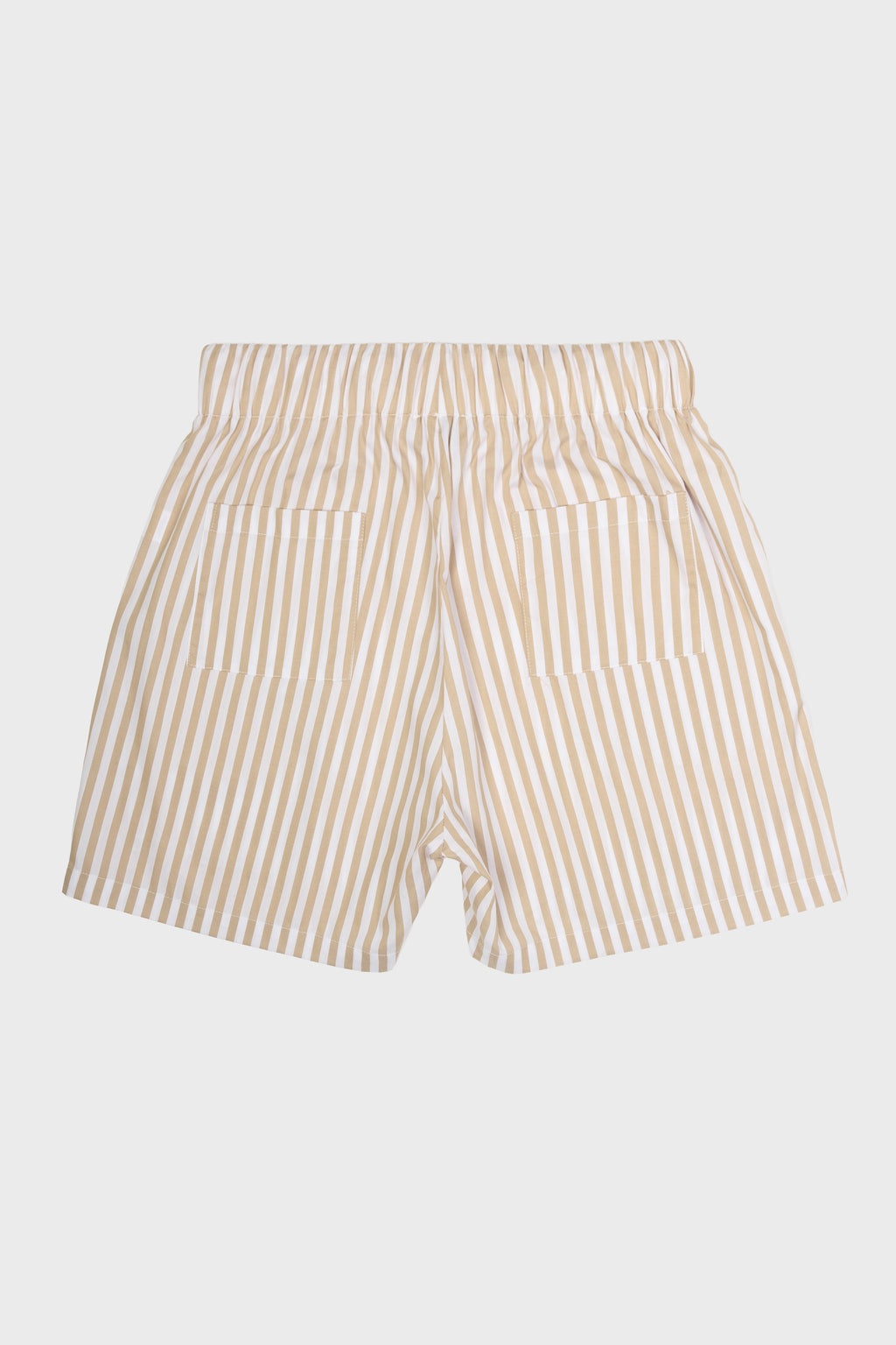 COTTON SHORTS - BEIGE