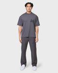 COLLEGE TSHIRT - WASHED BLACK