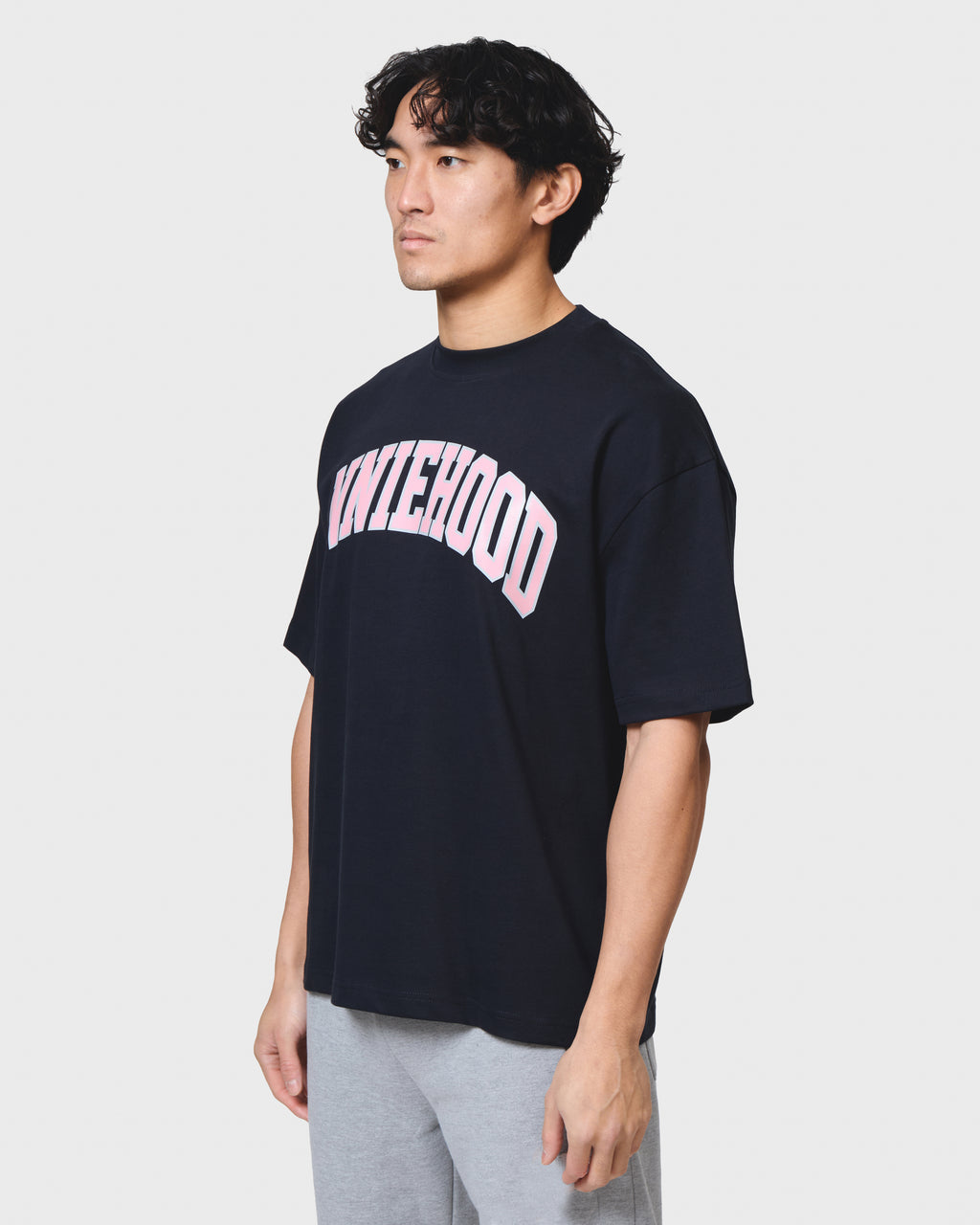 COLLEGE ARCH TSHIRT - NAVY
