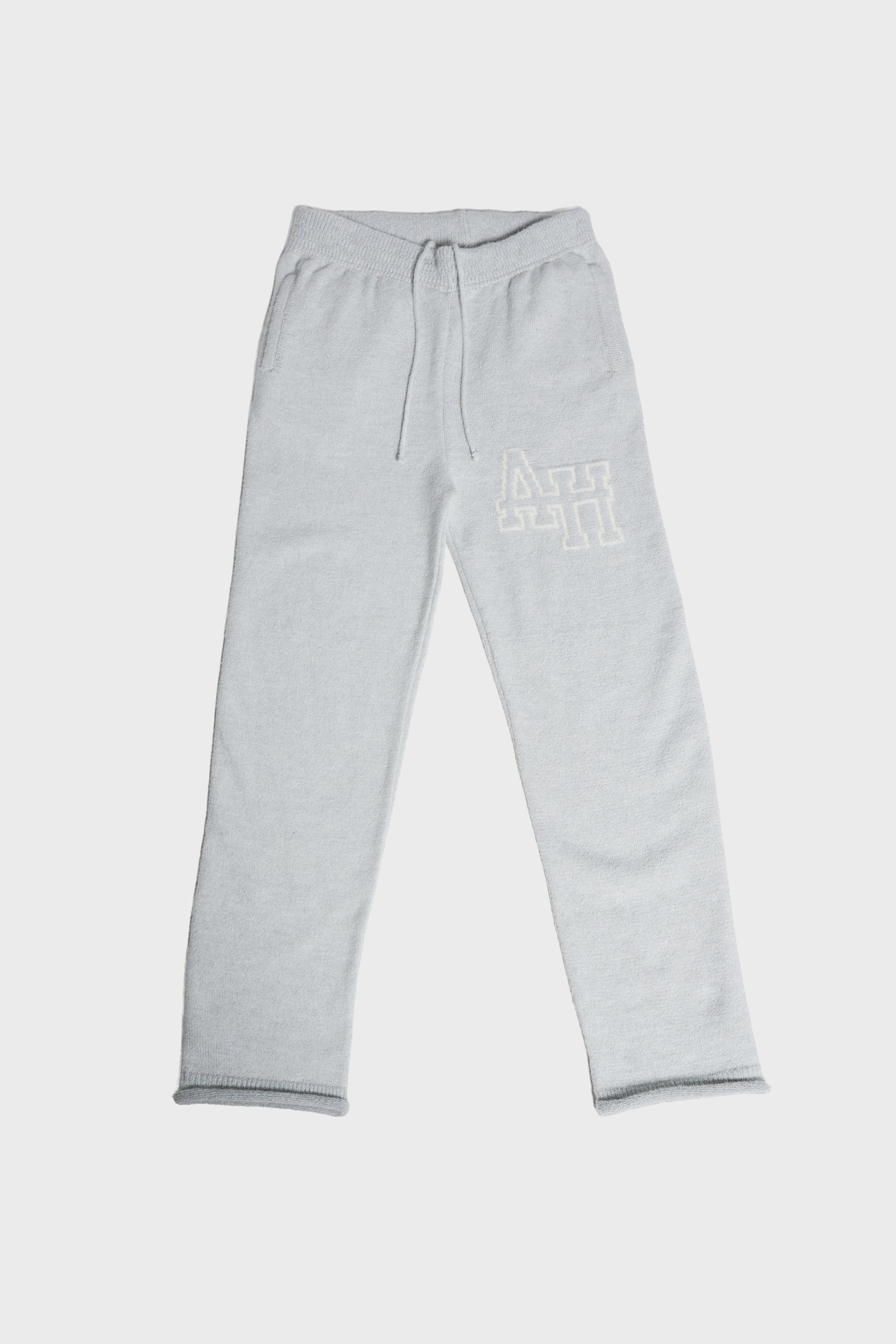KNIT PANTS - GREY