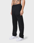 COLLEGE TRACK PANTS - BLACK