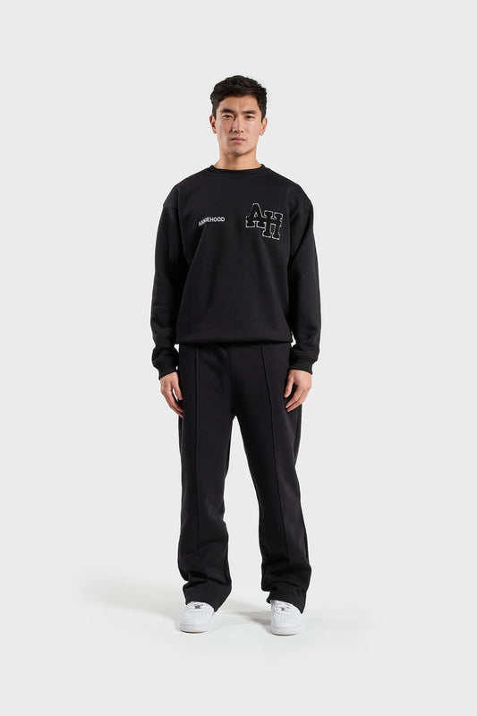 COLLEGE SWEATSHIRT - BLACK