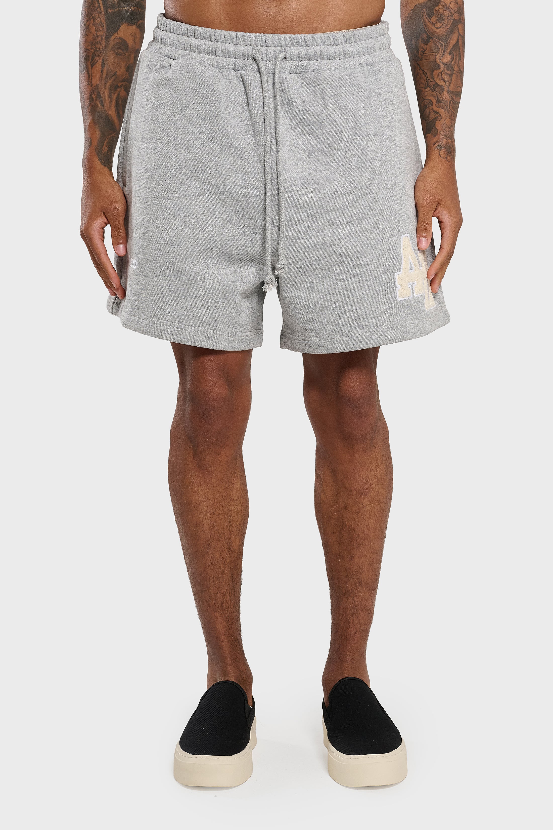 COLLEGE SHORTS - GREY