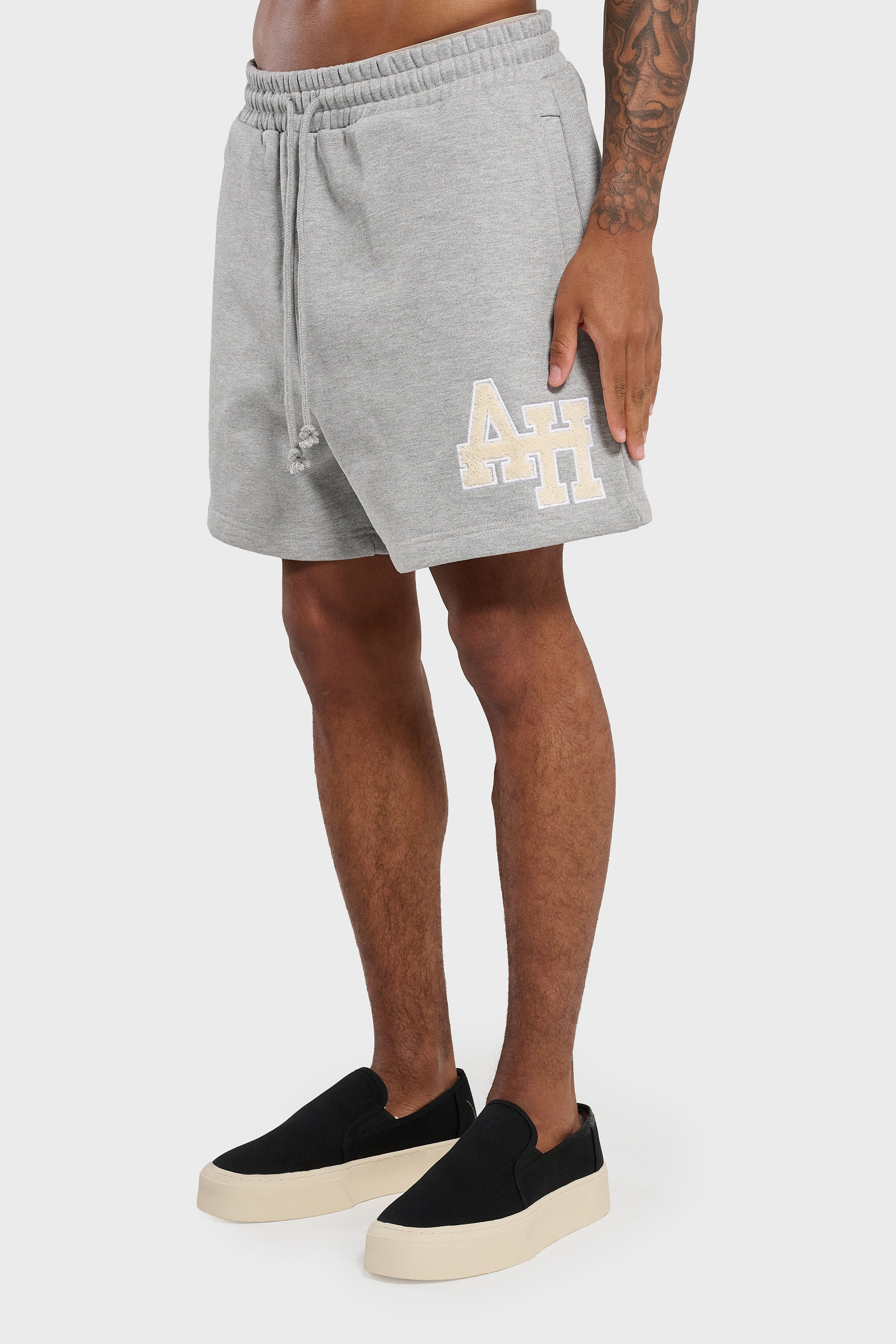 COLLEGE SHORTS - GREY