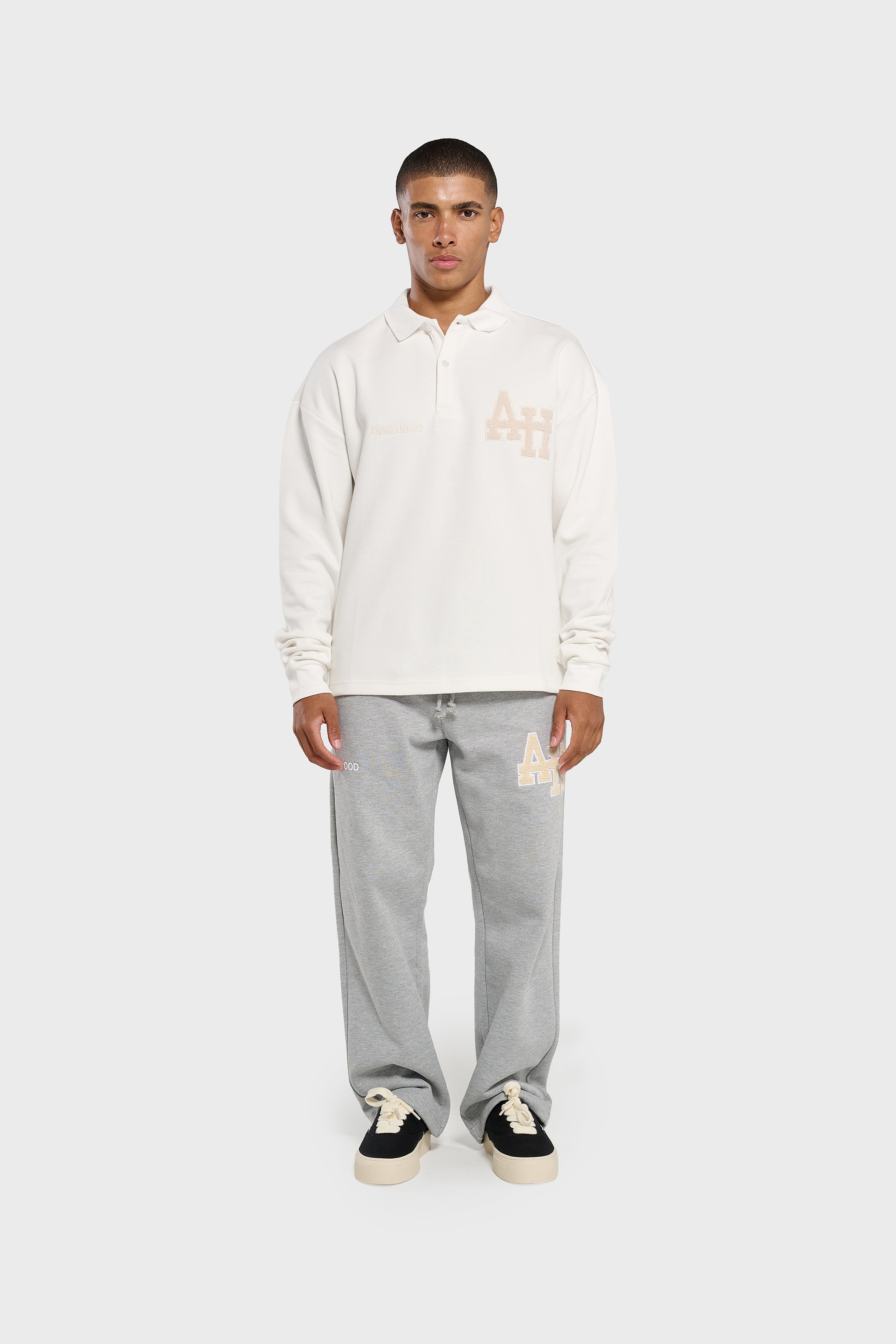 COLLEGE POLO - WHITE
