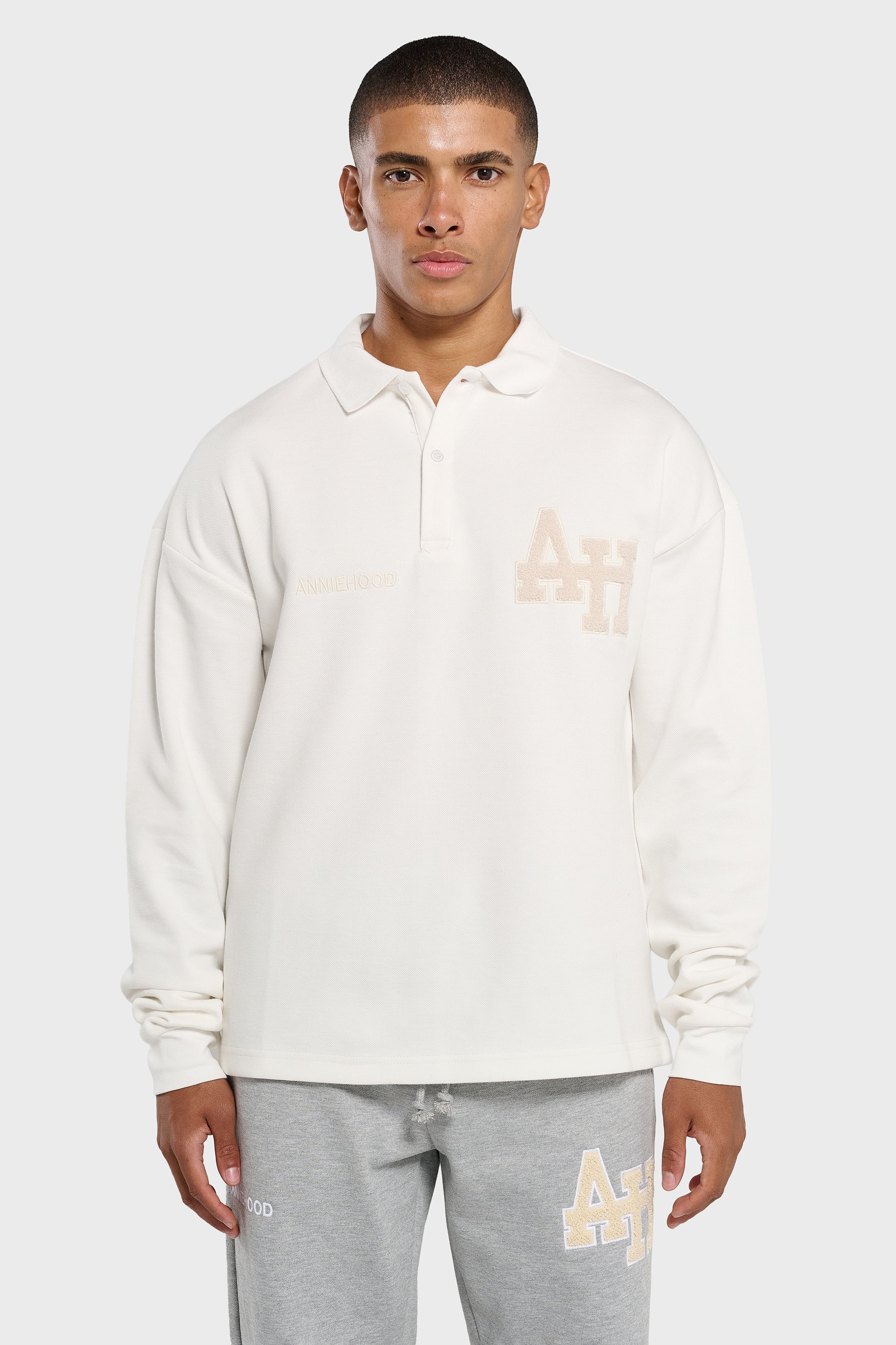 COLLEGE POLO - WHITE