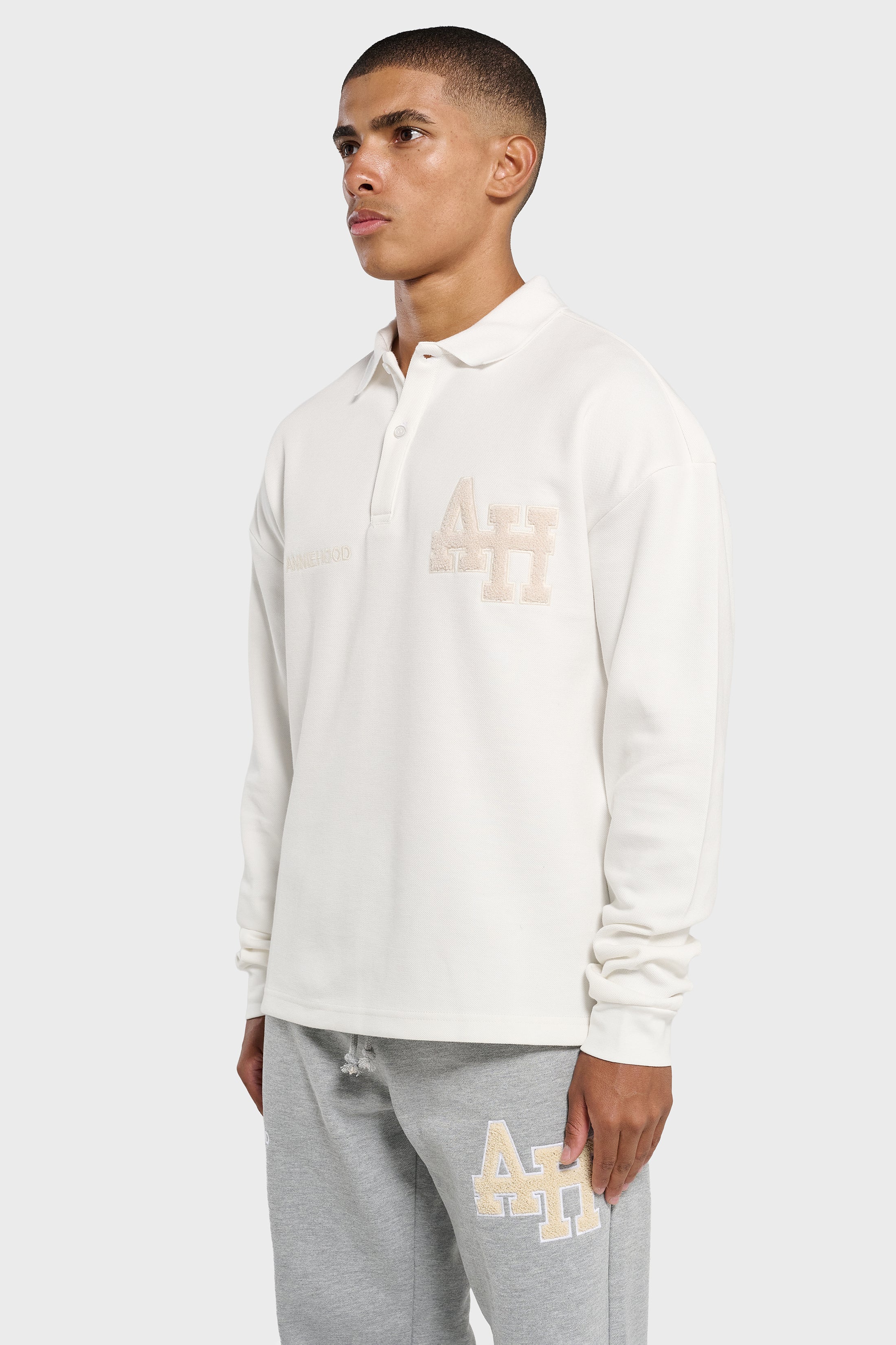 COLLEGE POLO - WHITE