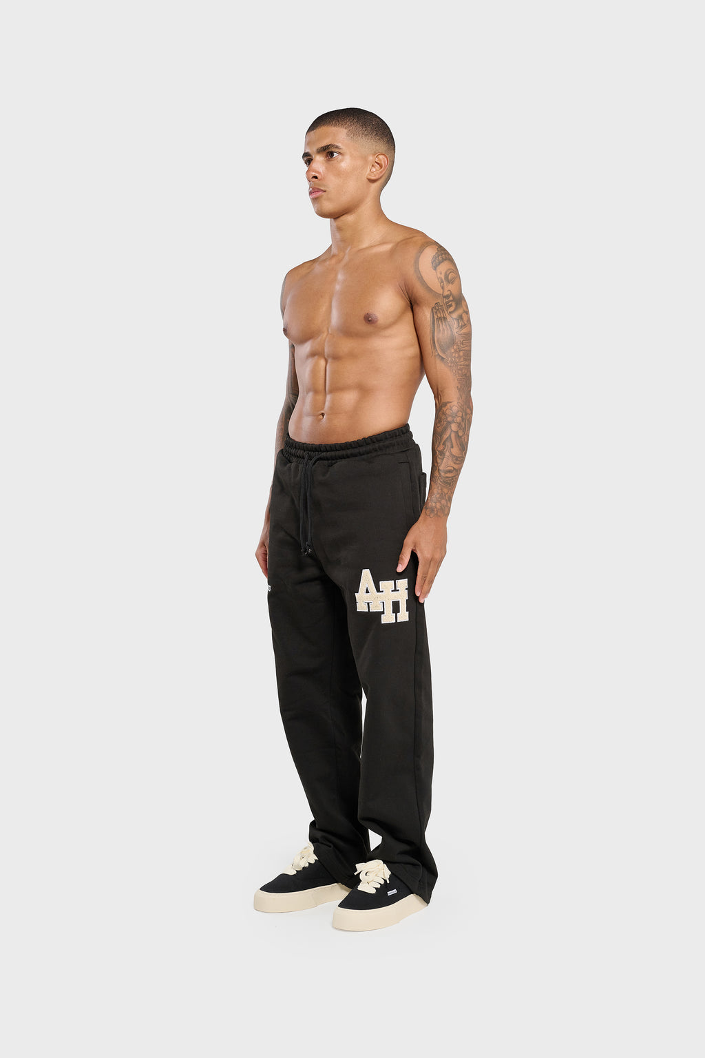 COLLEGE JOGGERS - BLACK