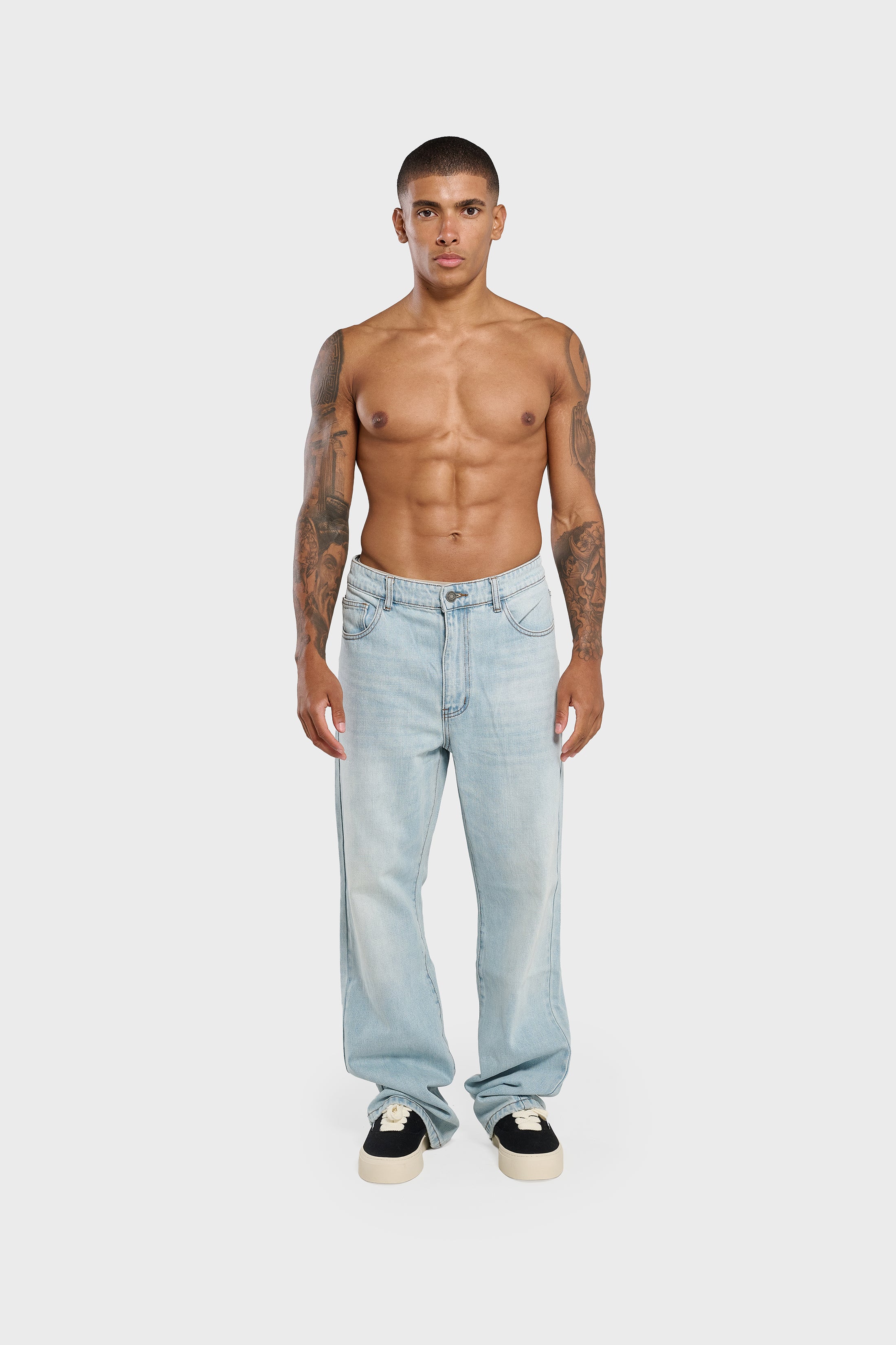 JEANS - WASHED BLUE