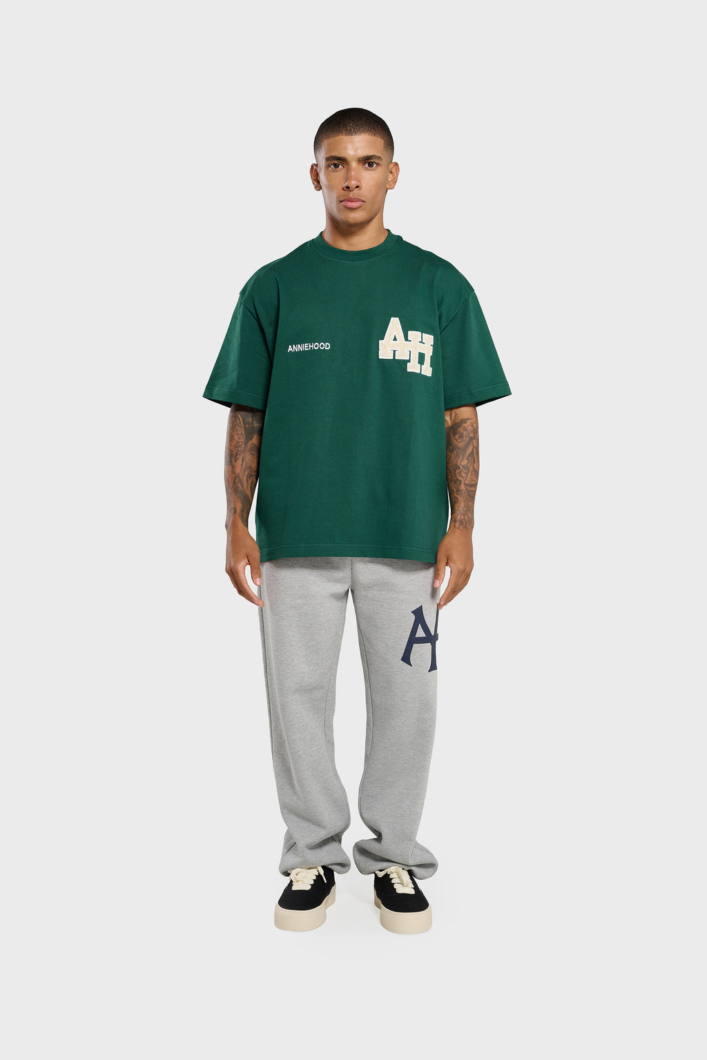 COLLEGE TSHIRT - GREEN