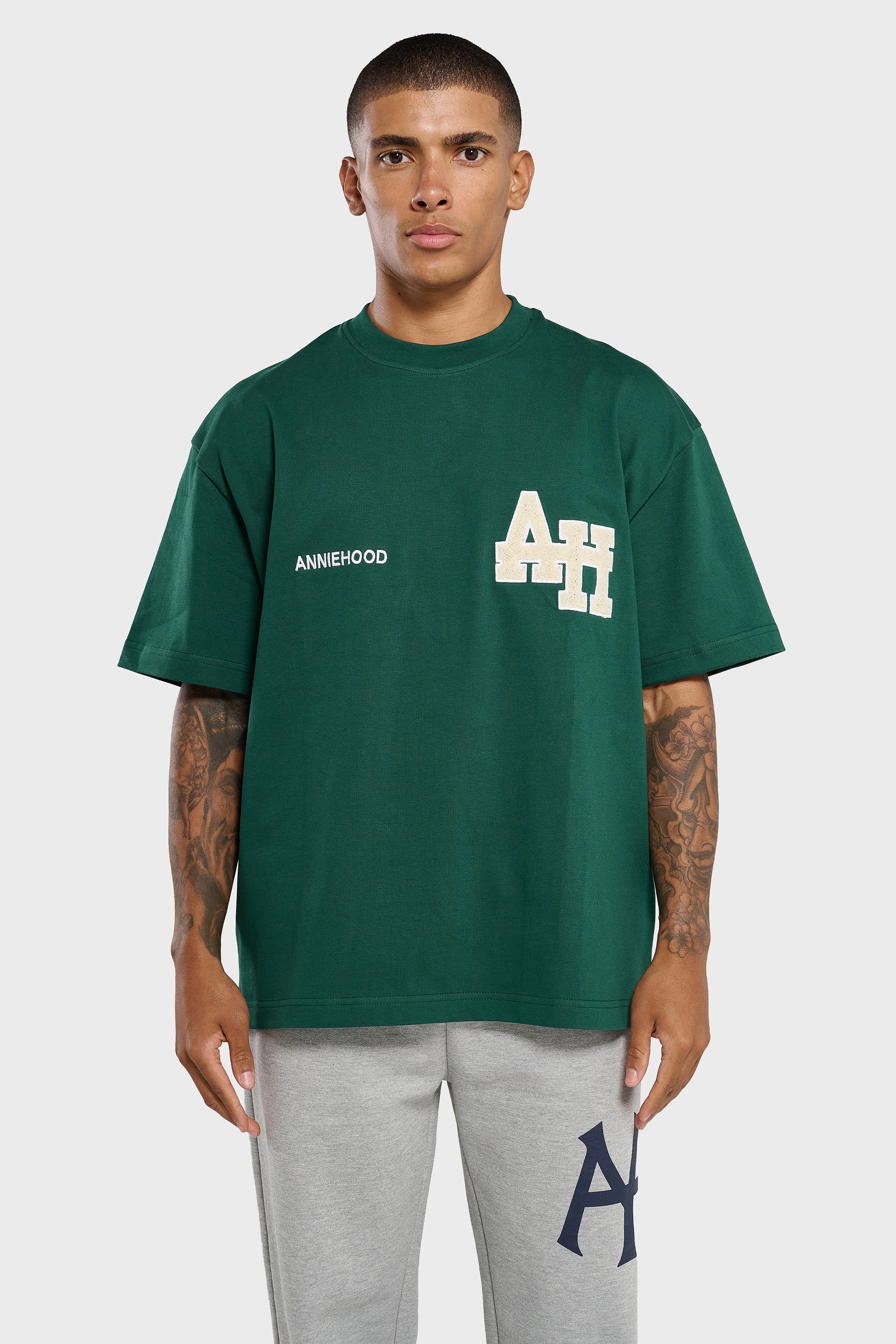 COLLEGE TSHIRT - GREEN