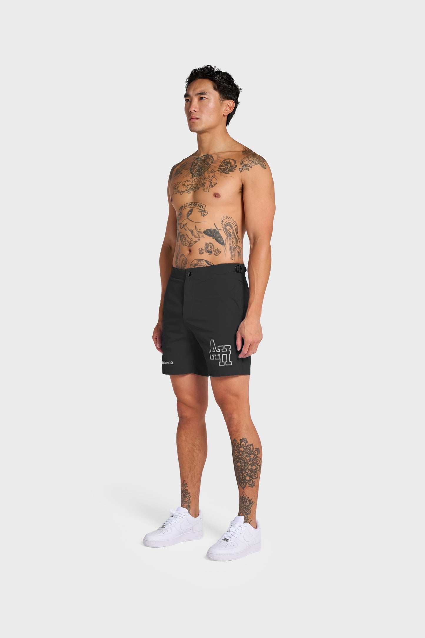 SWIM SHORTS - BLACK