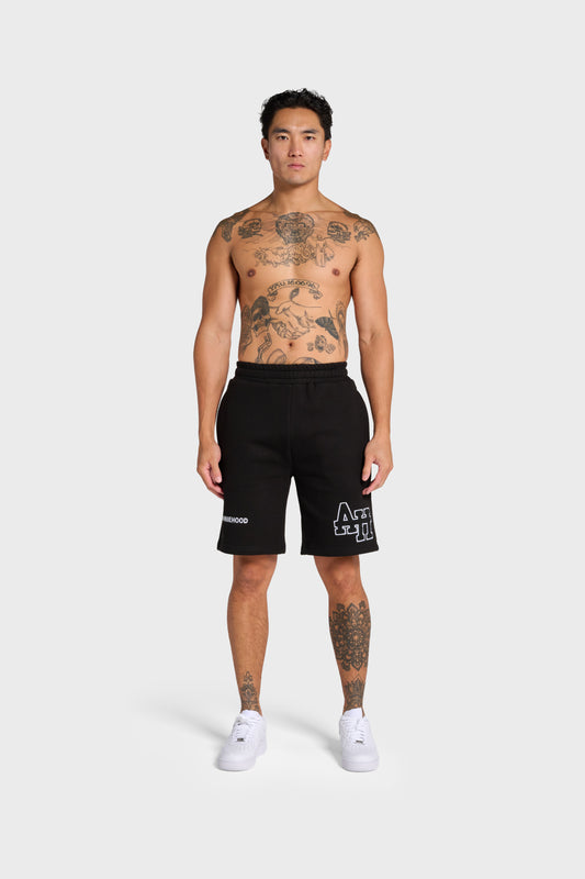 COLLEGE SHORTS - BLACK