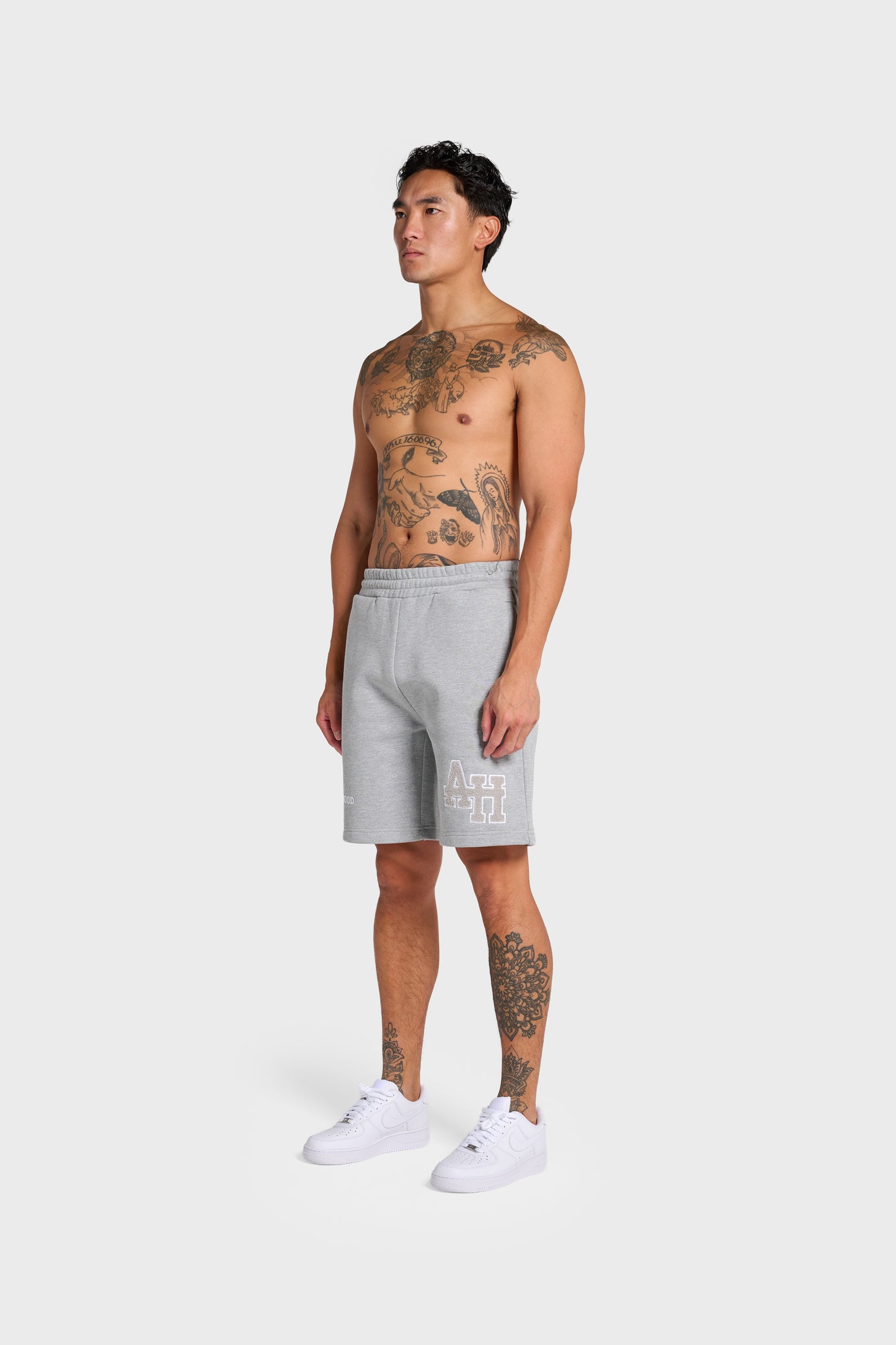 COLLEGE SHORTS - GREY