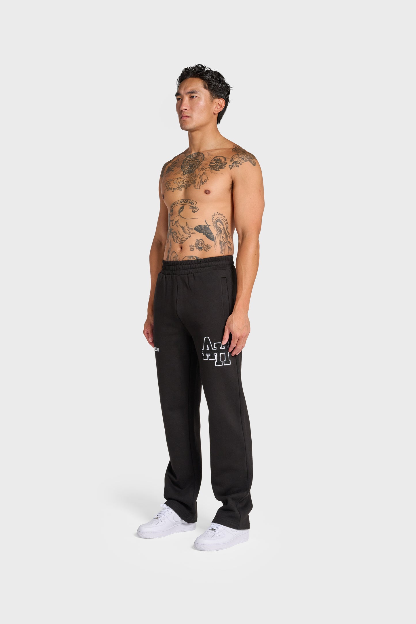 COLLEGE JOGGERS - BLACK