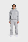 COLLEGE HOODY - GREY