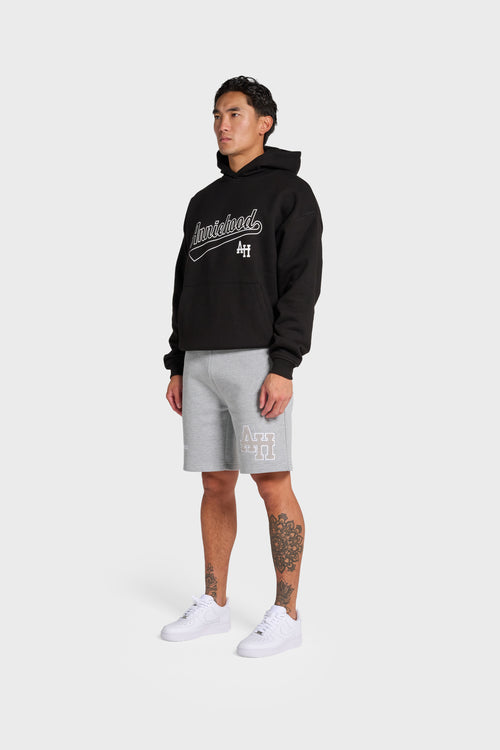 BASEBALL HOODY - BLACK