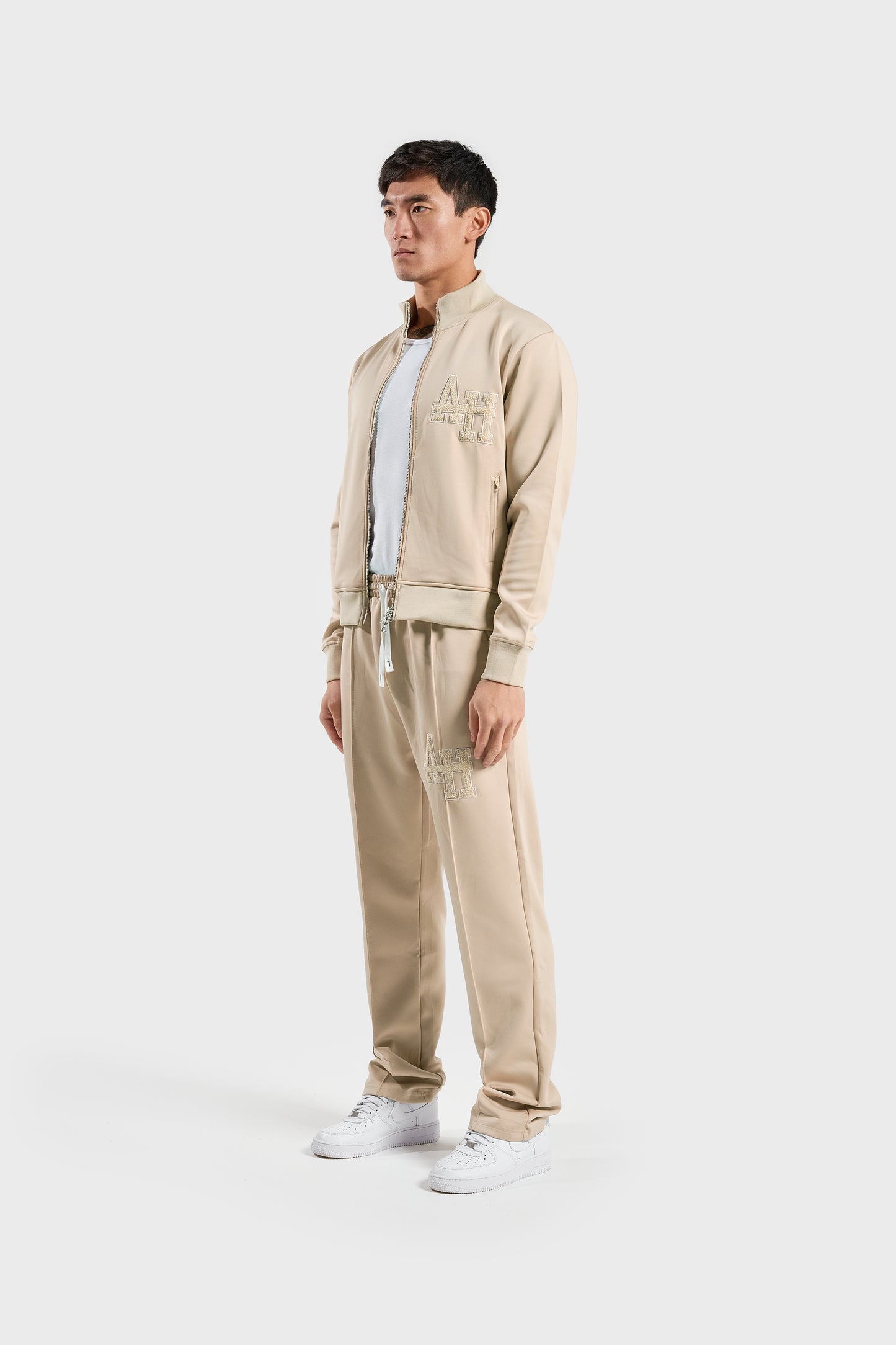 BEIGE TRACK JACKET