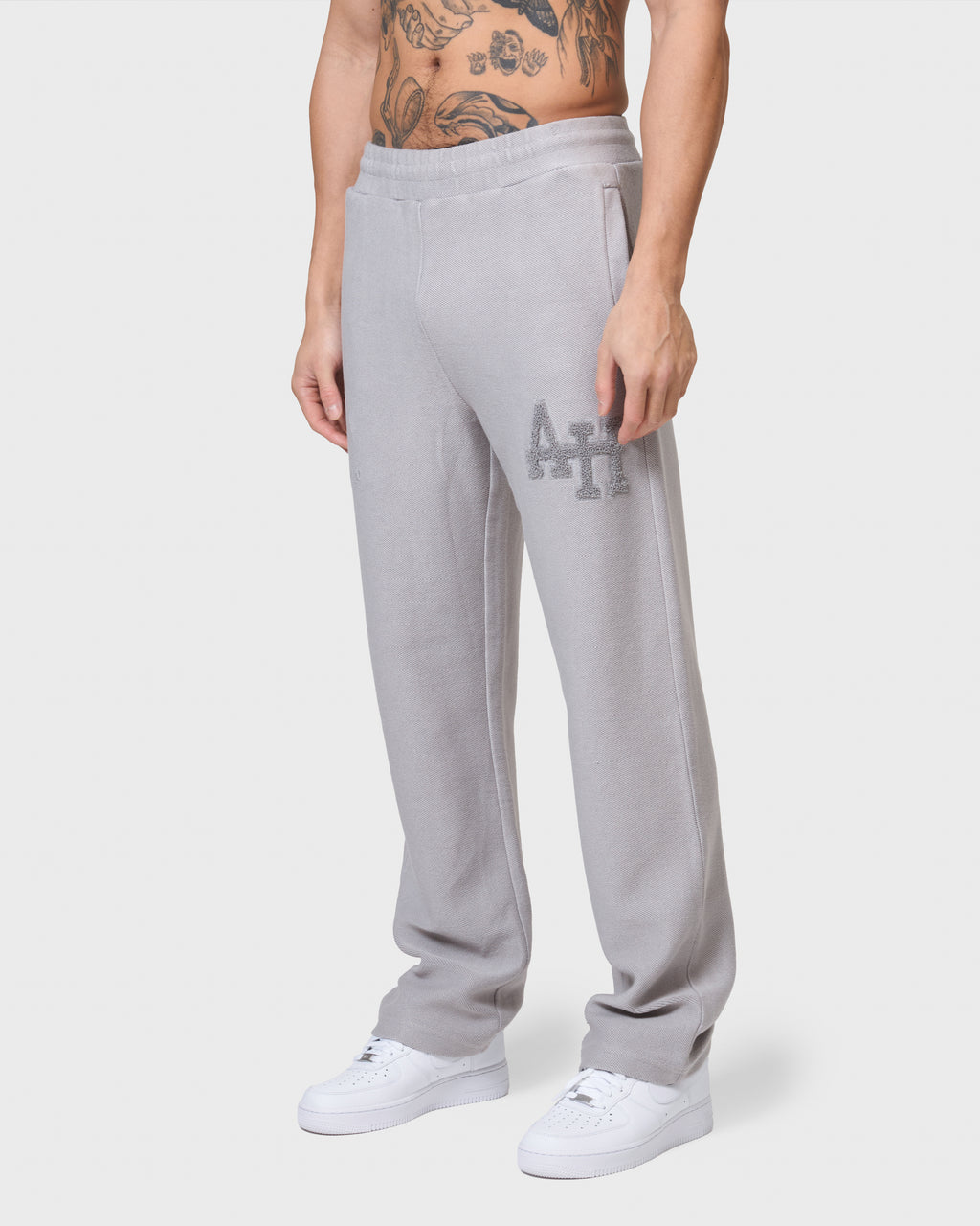 COLLEGE JOGGERS - WASHED GREY