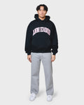 COLLEGE ARCH HOODY - NAVY