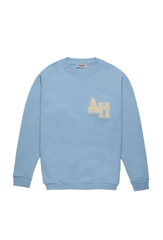 COLLEGE SWEATSHIRT - POWDER BLUE