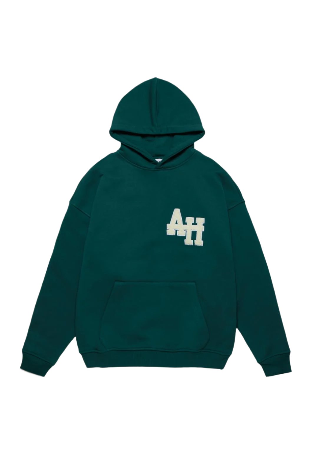 COLLEGE HOODY - FORREST GREEN