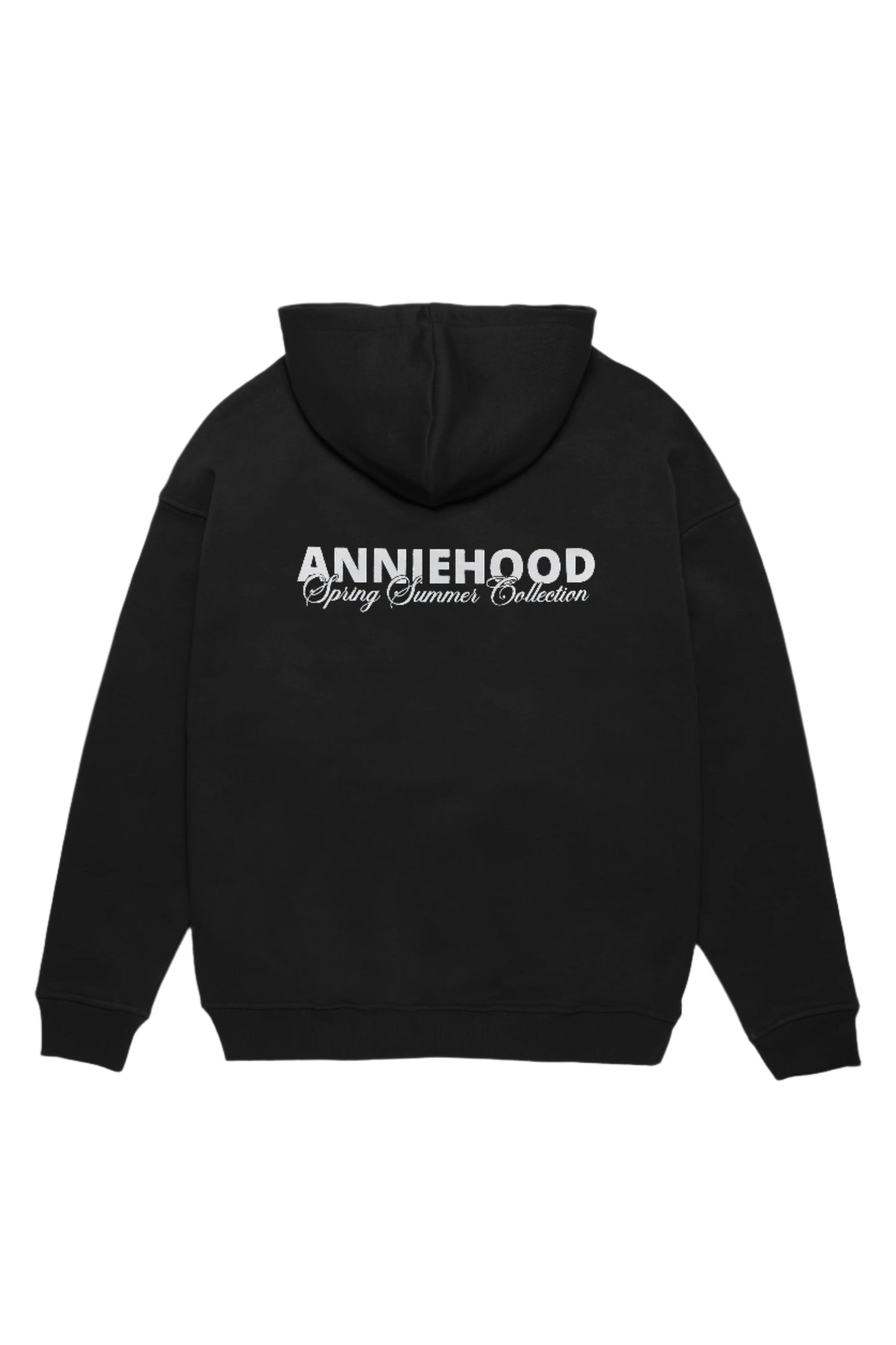 S/S HOODY - BLACK