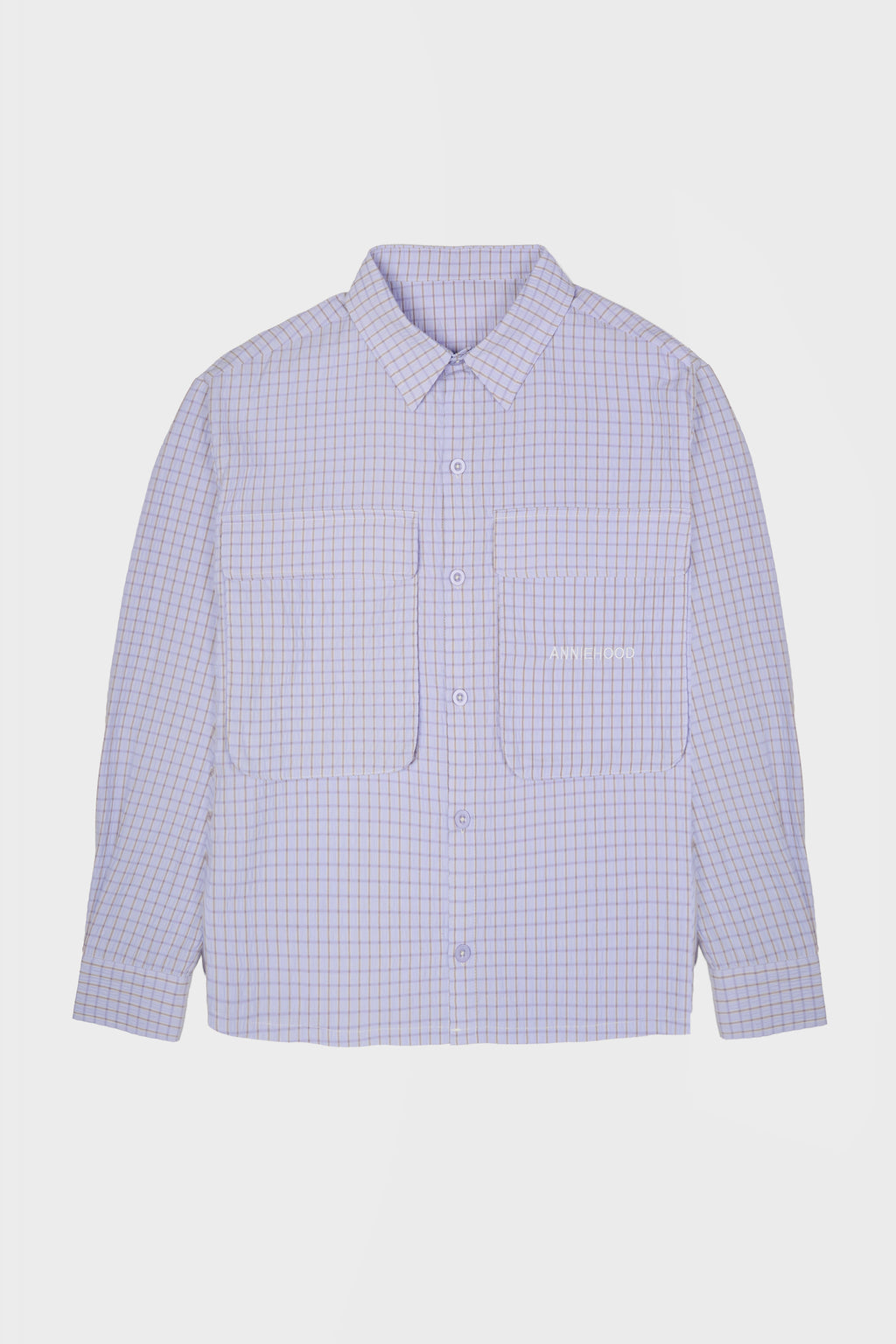 CHECK SHIRT - LILAC
