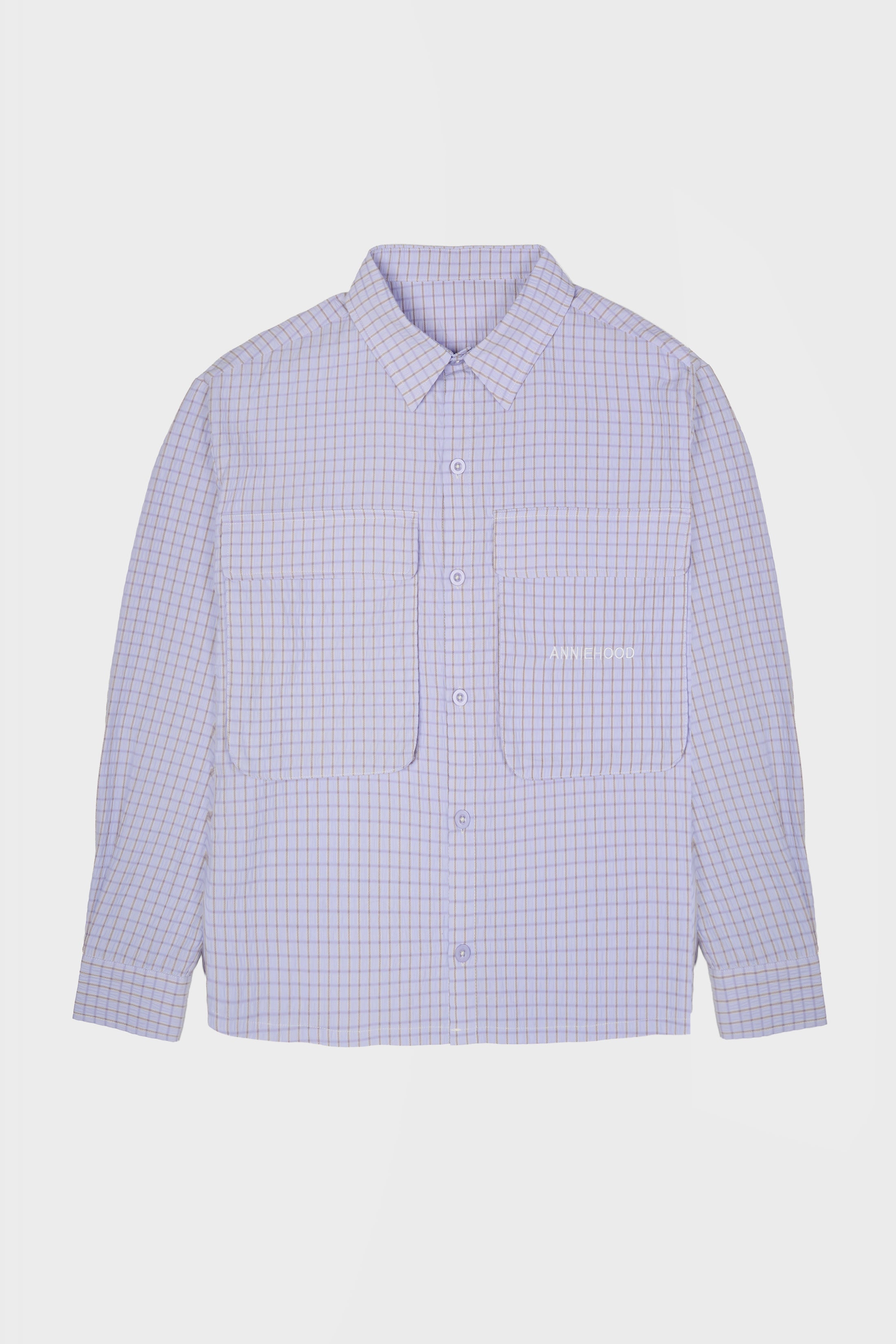 CHECK SHIRT - LILAC