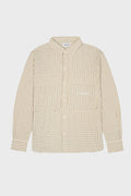CHECK SHIRT - BEIGE
