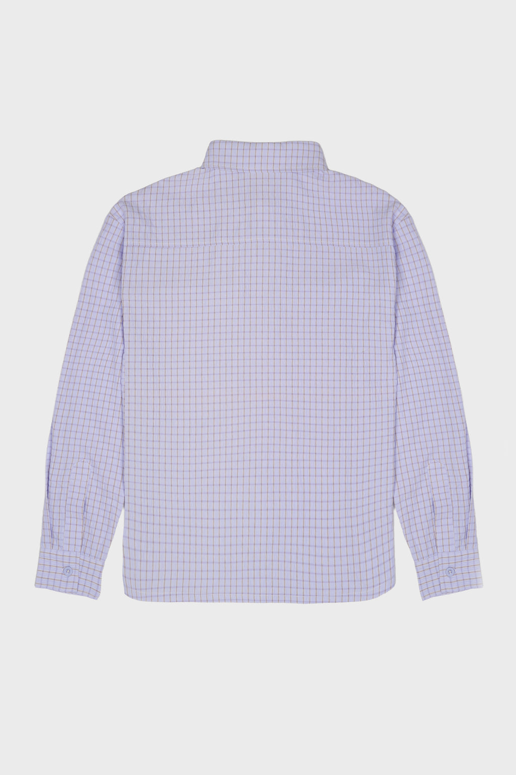 CHECK SHIRT - LILAC
