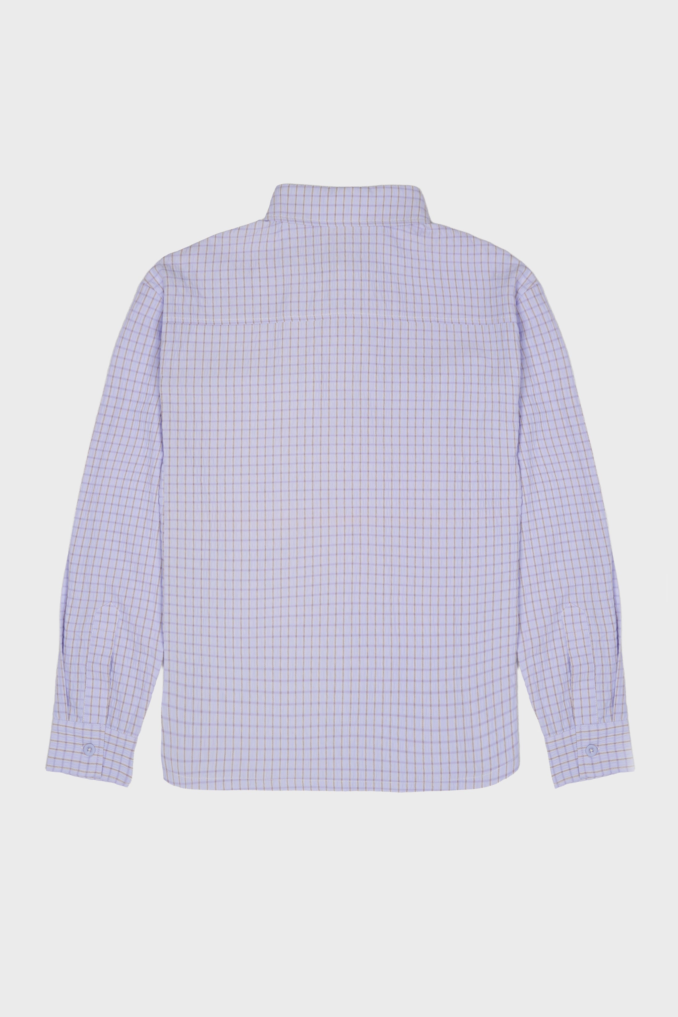 CHECK SHIRT - LILAC